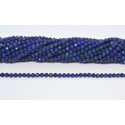 Lapis A Faceted Round 4mm strand  86 beads