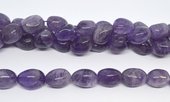 Amethyst nugget 12x18mm strand 22 beads-beads incl pearls-Beadthemup