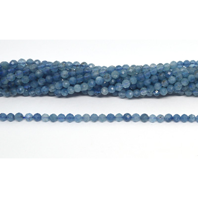 Aquamrine Faceted Round 4mm strand 92 beads
