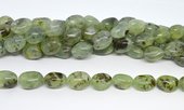 Prehnite polished nugget 13x18mm strand 22 beads-beads incl pearls-Beadthemup
