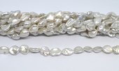 Freshwater Pearl Keshi  8-10mm strand 38 beads-beads incl pearls-Beadthemup