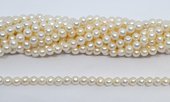 Freshwater Pearl almost round 5mm strand 80 beads-beads incl pearls-Beadthemup