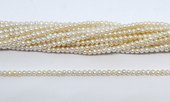 Freshwater Pearl almost round 2.5-3mm strand 96 beads-beads incl pearls-Beadthemup