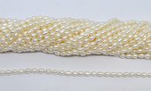 Freshwater Pearl Rice 4mm strand 68 beads-beads incl pearls-Beadthemup