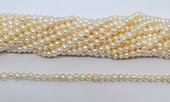 Freshwater Pearl Potato 3-4mm strand 85 beads-beads incl pearls-Beadthemup