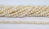 Freshwater Pearl Potato 5-6mm strand 58 beads-beads incl pearls-Beadthemup