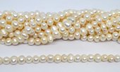 Freshwater Pearl Potato 8-9mm strand 46 beads-beads incl pearls-Beadthemup