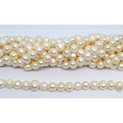 Freshwater Pearl Potato 9-10mm strand 40 beads