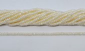 Freshwater Pearl Rondel/Button 3-3.5mm strand 180 beads-beads incl pearls-Beadthemup