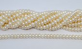 Freshwater Pearl Rondel/Button 6-7mm strand 85 beads-beads incl pearls-Beadthemup
