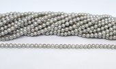 Freshwater Pearl dyed Grey Potato 4-4.5mm strand 100 beads-beads incl pearls-Beadthemup