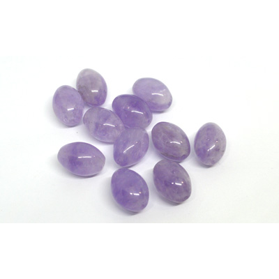 Lavender Amethyst Polished Oval 10x14mm EACH BEAD