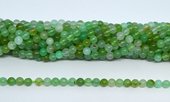 Chrysophase Polished Round 5mm strand 80 beads-beads incl pearls-Beadthemup