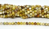 Yellow Opal polished round 6mm strand 64 beads-beads incl pearls-Beadthemup