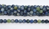 Kyanite Polished Round 8mm strans 44 beads-beads incl pearls-Beadthemup