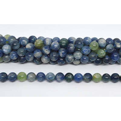 Kyanite Polished Round 8mm strans 44 beads