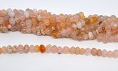 Cherry Blossom Agate side drill nugget 10x6mm strand 54 beads-beads incl pearls-Beadthemup