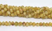 Citrine side drill nugget 11x7mm strand 47 beads-beads incl pearls-Beadthemup