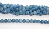 Aquamarine 3A polished round 10mm strand 40 beads-beads incl pearls-Beadthemup