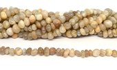 Moonstone side drill nugget 8x4mm strand 62 beads-beads incl pearls-Beadthemup