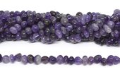 Amethyst side drill nugget 10x6mm strand 54 beads-beads incl pearls-Beadthemup