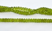 Peridot faceted rondel 6x3mm strand 100 beads-beads incl pearls-Beadthemup