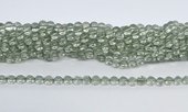 Green Amethyst polished round 5mm stran 62 beads-beads incl pearls-Beadthemup