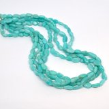 Amazonite nugget up to 11x5mm strand 42 beads-beads incl pearls-Beadthemup