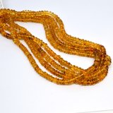 Citrine side drill nugget 7x4mm strand 108 beads-beads incl pearls-Beadthemup
