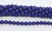 Lapis Lazuli AAA polished round 8mm strand 46 beads-beads incl pearls-Beadthemup