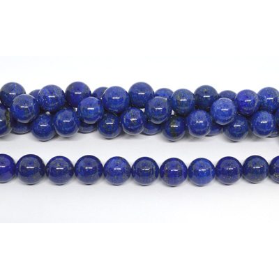 Lapis Lazuli AA polished round 14mm strand 28 beads