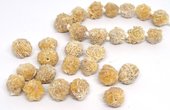 Natural Selenite Desert Rose Beads Raw approx 14mm-beads incl pearls-Beadthemup