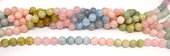 Beryl polished round 12mm strand 32 beads-beads incl pearls-Beadthemup