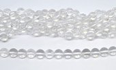 Clear Quartz polished round 12mm strand 33 beads-beads incl pearls-Beadthemup