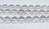 Clear Quartz polished round 16mm strand 33 beads-beads incl pearls-Beadthemup
