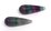 Flourite Polished Briolette 28x10mm Pair