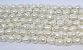 Shell Based Pearl Baroque 12x15mm strand 29 beads-beads incl pearls-Beadthemup