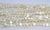 Shell Based Pearl Flower 12mm strand 37 beads-beads incl pearls-Beadthemup