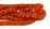 LAST STRANDS Carnelian Pol.Square Heshi 4mm str app 300 beads