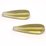 Lemon Quartz Polished Teardrop 8x24mm PER PAIR