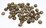 Smokey Quartz Faceted coin 8mm EACH BEAD