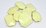 Lemon Chrysophase Faceted Flat nugget 30x40mm EACH BEAD