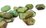 Chrysophase Faceted Flat Nugget approx. 20mm - 30mm EACH BEAD