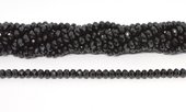 Spinel Faceted Rondel 4x6mm strand 88 beads-beads incl pearls-Beadthemup