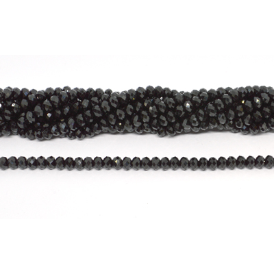 Spinel Faceted Rondel 4x6mm strand 88 beads
