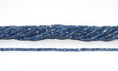 Kyanite Faceted Cube 2mm strand 165 beads-beads incl pearls-Beadthemup