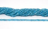 Blue Topaz Faceted Cube 4mm strand 87 beads-beads incl pearls-Beadthemup