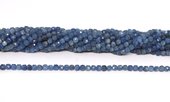 Kyanite Faceted Cube 4mm strand 92 beads-beads incl pearls-Beadthemup