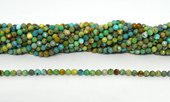 Turquoise Faceted round 4mm strand 93 beads-beads incl pearls-Beadthemup