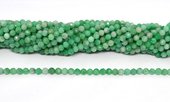 Emerald AAA faceted round 4mm strand 80 beads-beads incl pearls-Beadthemup